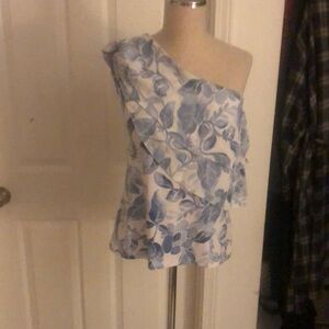 WHBM blouse off the shoulder